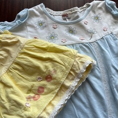130⑤ souris スーリー　Tシャツ、キュロットの画像