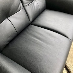 2人掛けソファ　ブランド名不明【美品】の画像