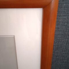 額縁（北欧調ポスター付き）の画像