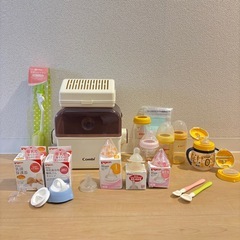 哺乳瓶など　新生児〜離乳時期までのお食事セット