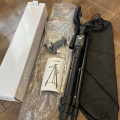 【未使用品】撮影用三脚　遠隔操作機能リモコン付き