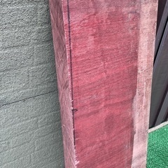 1　パープルハートの木材
