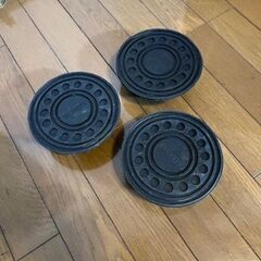 グランドピアノ用インシュレーター　黒色　防音・防振対策の画像
