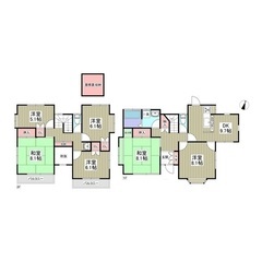 🌈6DK戸建て賃貸💸 敷金＆礼金ゼロ🎁 フリーレント1ヶ月で初期費用を大幅カット🌈『リブレス西三ケ尾戸』M 1gqjk2 - 野田市