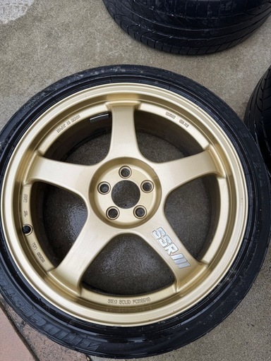 SSR Type-C 18インチ ゴールドホイール