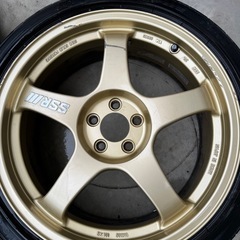SSR Type-C 18インチ ゴールドホイールの画像