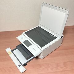 EPSON エプソン カラリオ EP-881A インクジェットプリンタ コピー スキャナ タッチパネル 互換全6色インク付きの画像
