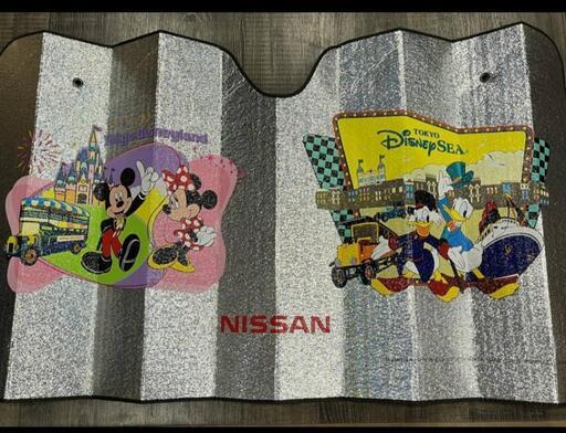 新品 非売品】 カー用品 車用 日除け 東京ディズニーリゾート 日産