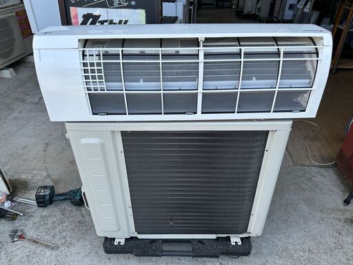 【動作保証あり】DAIKIN ダイキン 2020年 2.2kw 6畳用 冷暖房ルームエアコン AN22WESK【管理KR561】