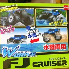 新品・水陸両用リモコンカーの画像
