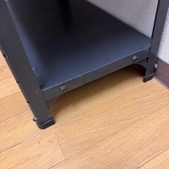 可動棚　3段　鉄製の画像