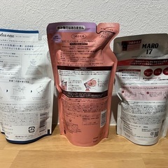 ミノンボディソープ、プリュスオートリートメント、MAROボディソープ詰め替えセットの画像