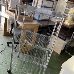 お取引き中です！スチールラック　中サイズ　訳あり　中古の画像