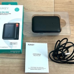 AUKEYモバイルバッテリー
