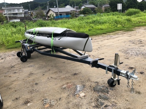 Hobie　ホビー　タンデムアイランド　ヒッチメンバー専用ボートトレーラー付き