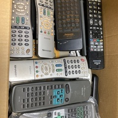 テレビ、エアコンリモコンなどまとめて