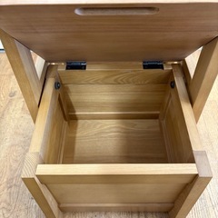 値下げしました。N935★光製作所★収納付き踏み台★踏み台★幅400ｍｍの画像