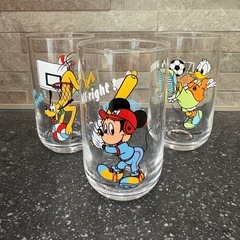 ディズニー　グラス　コップ　3点セット