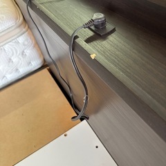 ニトリ　シングルベッド　マットレス付きの画像