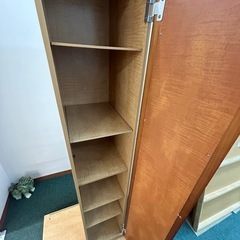 収納家具　棚　木製　ナチュラルの画像