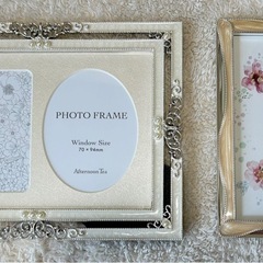 【未使用】フォトフレーム　写真立て　アフタヌーンティー　LADONNA