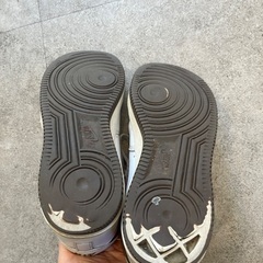 NIKE Air Force 24cm ブラウンの画像