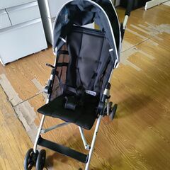 バギー　ベビーカー　キッズ　黒色　スマートエンジェル　西松屋　ジ...