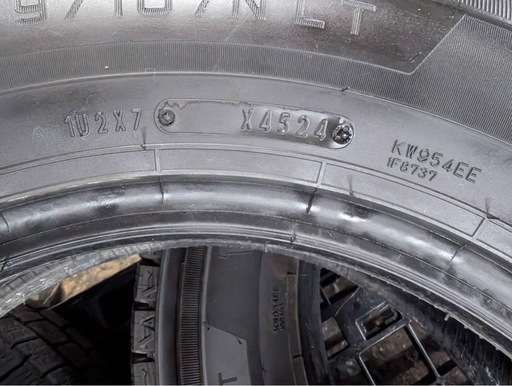 スタットレス　DUNLOP ダンロップ ウインター マックス　195175R15 109/107N LT 24年　45週　1ヶ月使用　