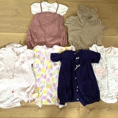 50〜70  女の子ベビー服