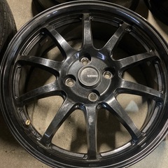 G-SPEED 16×6J 4H 100PCD+45 4本 ラクティスイグニス コンパクトカーなどの画像