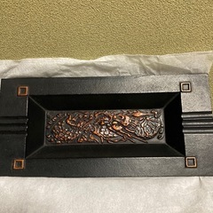 龍南部鉄器灰皿