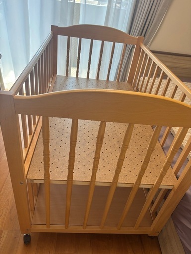 ベビーベッド エリーゼ ナチュラル