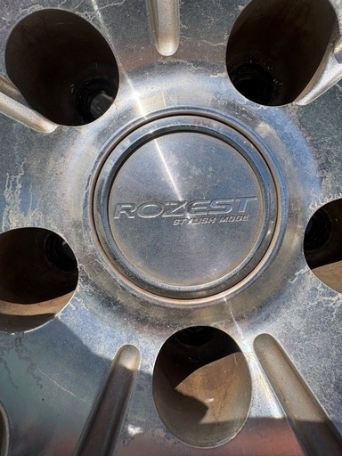 0305 ROZEST 225/35 ZR19タイヤ ホイール 4本セット