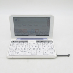 SHARP シャープ 電子辞書 Brain PW-J1-V [バイオレット系] 中学生モデル 【コンプオフ金沢野々市店】の画像