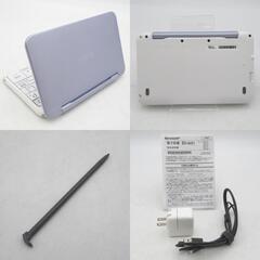 SHARP シャープ 電子辞書 Brain PW-J1-V [バイオレット系] 中学生モデル 【コンプオフ金沢野々市店】の画像