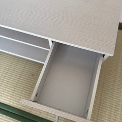 テレビボード 白の画像