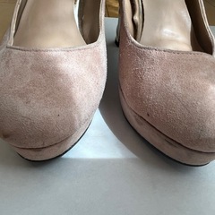 パンプス POOLSIDE くすみピンク　結婚式の画像