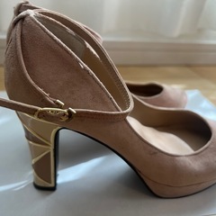 パンプス POOLSIDE くすみピンク　結婚式の画像