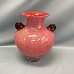 2504-47 カメイガラス　花瓶