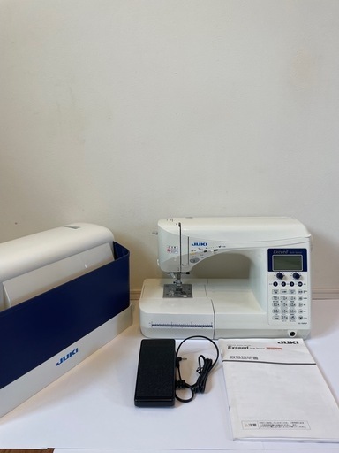 美品　JUKIエクシードHZL-F600JPコンピューターミシン