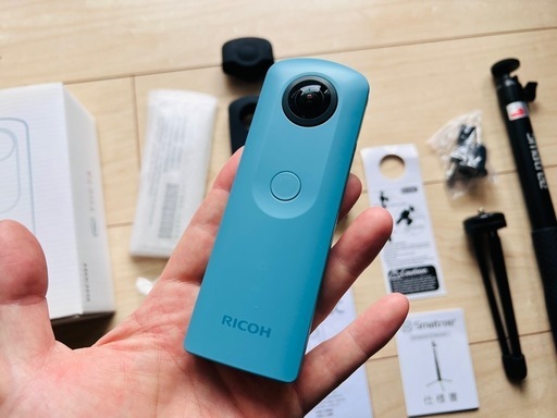 【美品】RICOH THETA SC 360度カメラ ブルー