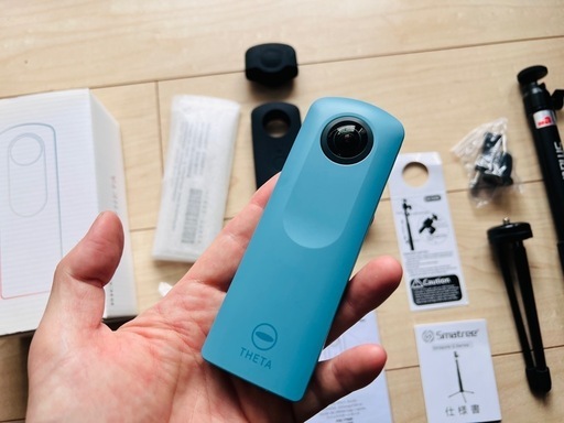 【美品】RICOH THETA SC 360度カメラ ブルー