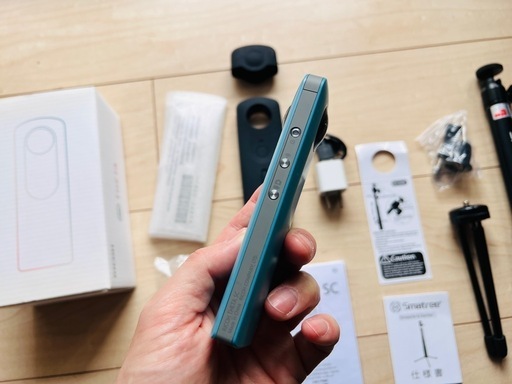 【美品】RICOH THETA SC 360度カメラ ブルー