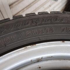 155/65R14　ホイール付きの画像