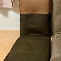 座椅子、かなりヘタっています
