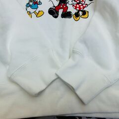 ディズニーシー　Team  Disney　パーカー　白の画像