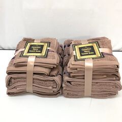 stp-3130　未使用　タオル　16枚セット　ブラウン　バスタ...