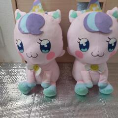 ２個セットわんだふるぷりきゅあ！のニコ様のぬいぐるみ