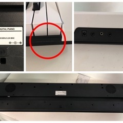 天)TORTE トルテ 電子キーボード TSDK-61 61鍵盤の画像