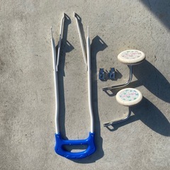 16インチ子供用自転車　補助輪、アシストバー付き
の画像